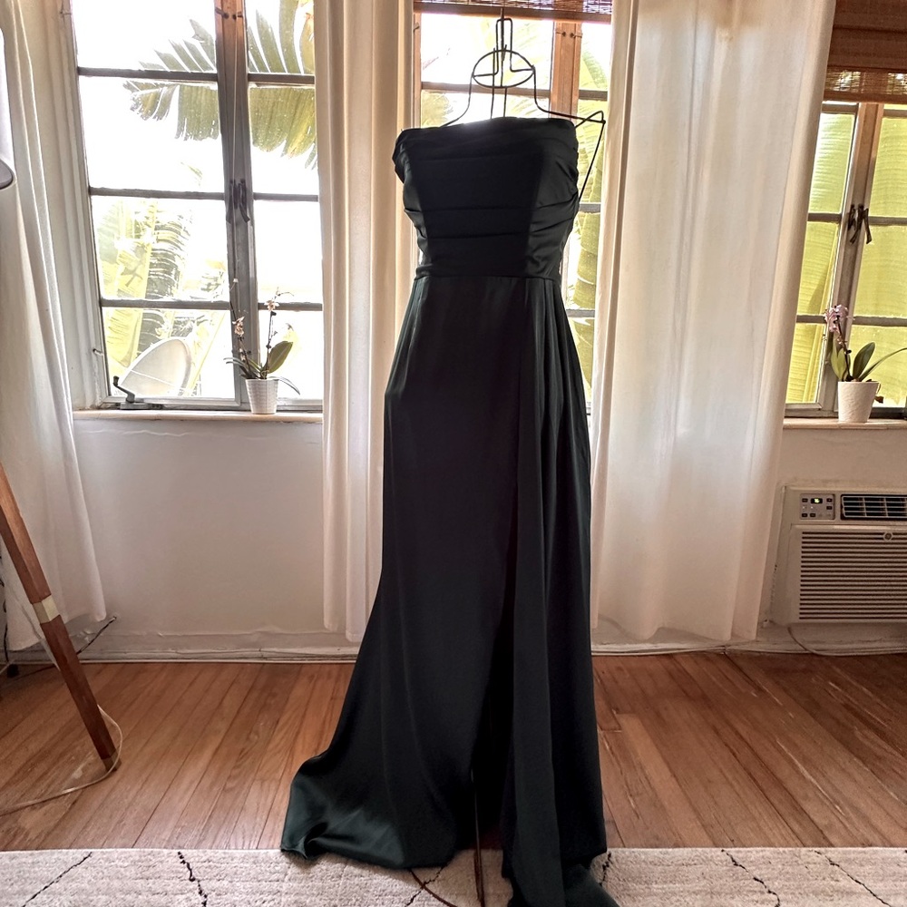Women’s Forest Green Evening Dress